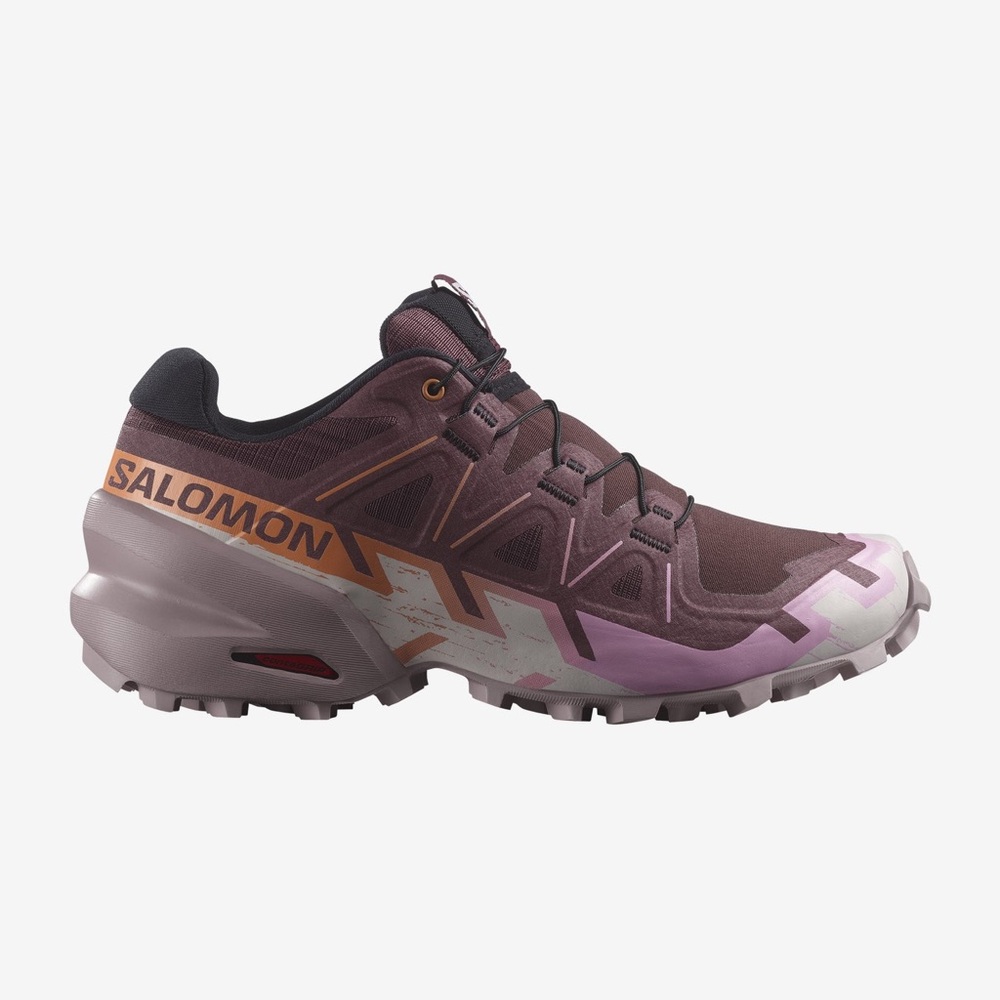 Salomon Speedcross 6 Women's Trail Running Shoes Size 7.5 Catawba Grape